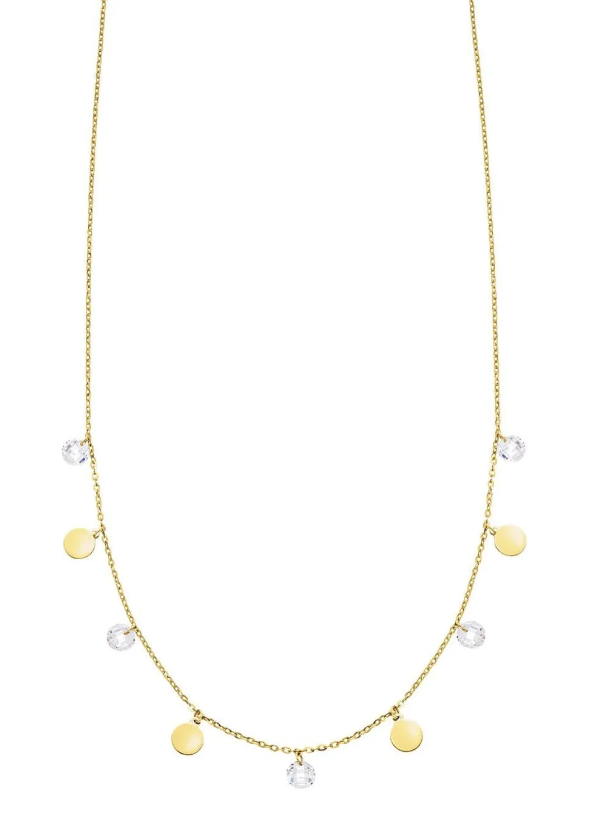 Clearance BADER Stilvolle Halskette mit Zirkonia