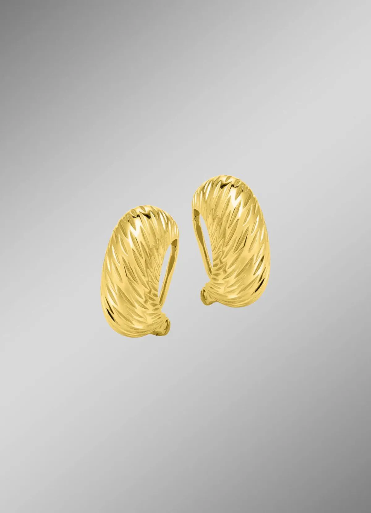Clearance BADER Stilvolle Raffinesse – elegante Ohrclips aus Silber 925/- fein