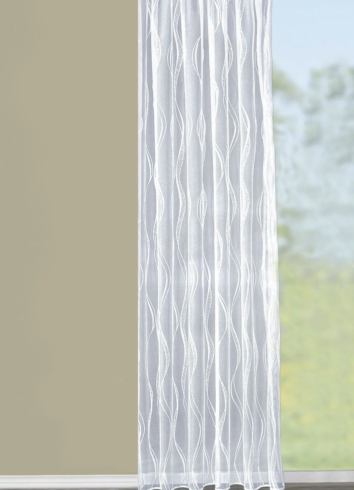Discount BADER Store Welle mit Bleibandabschluss WEISS