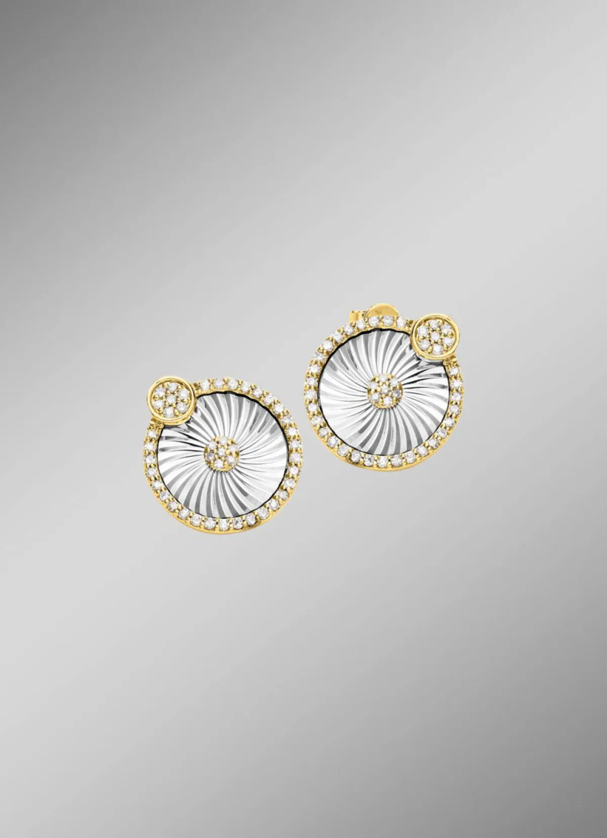 Best BADER Strahlende Eleganz: Ohrstecker mit 86 Diamanten