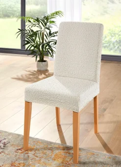 Sale BADER Strapazierfähiger Stretch-Stuhlbezug, bi-elastisch CREME