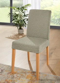 Sale BADER Strapazierfähiger Stretch-Stuhlbezug, bi-elastisch GRÜN
