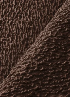 New BADER Strapazierfähiger Stretch-Stuhlbezug, bi-elastisch BRAUN