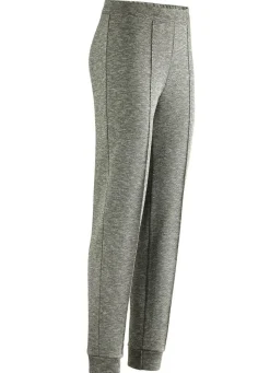 Online KLAUS MODELLE MADE IN GERMANY Strickhose OLIV-SCHWARZ