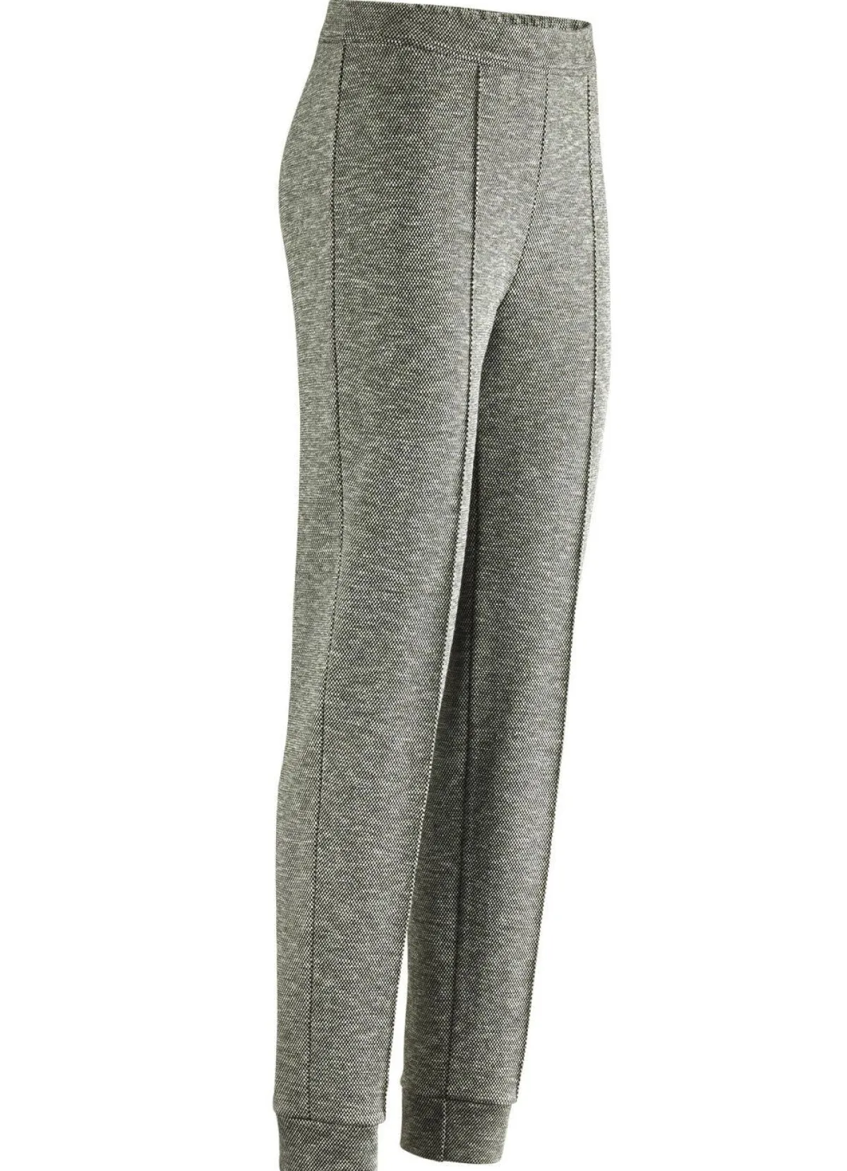 Online KLAUS MODELLE MADE IN GERMANY Strickhose OLIV-SCHWARZ