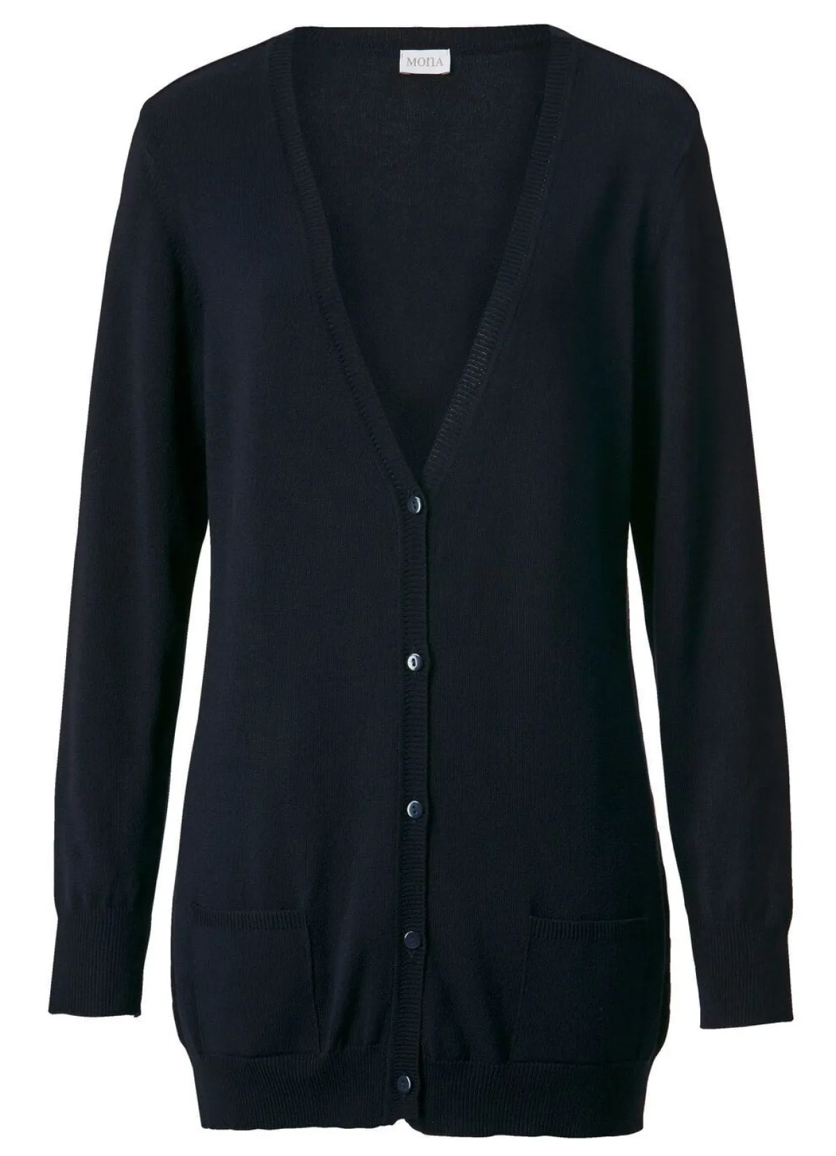 Outlet BADER Strickjacke mit Modal MARINE