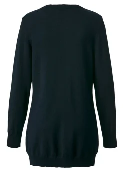 Outlet BADER Strickjacke mit Modal MARINE