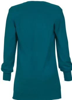 Best BADER Strickjacke mit Modal PETROL