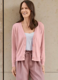 Sale Stilschmiede Strickjacke mit supersoftem Griff ALTROSA