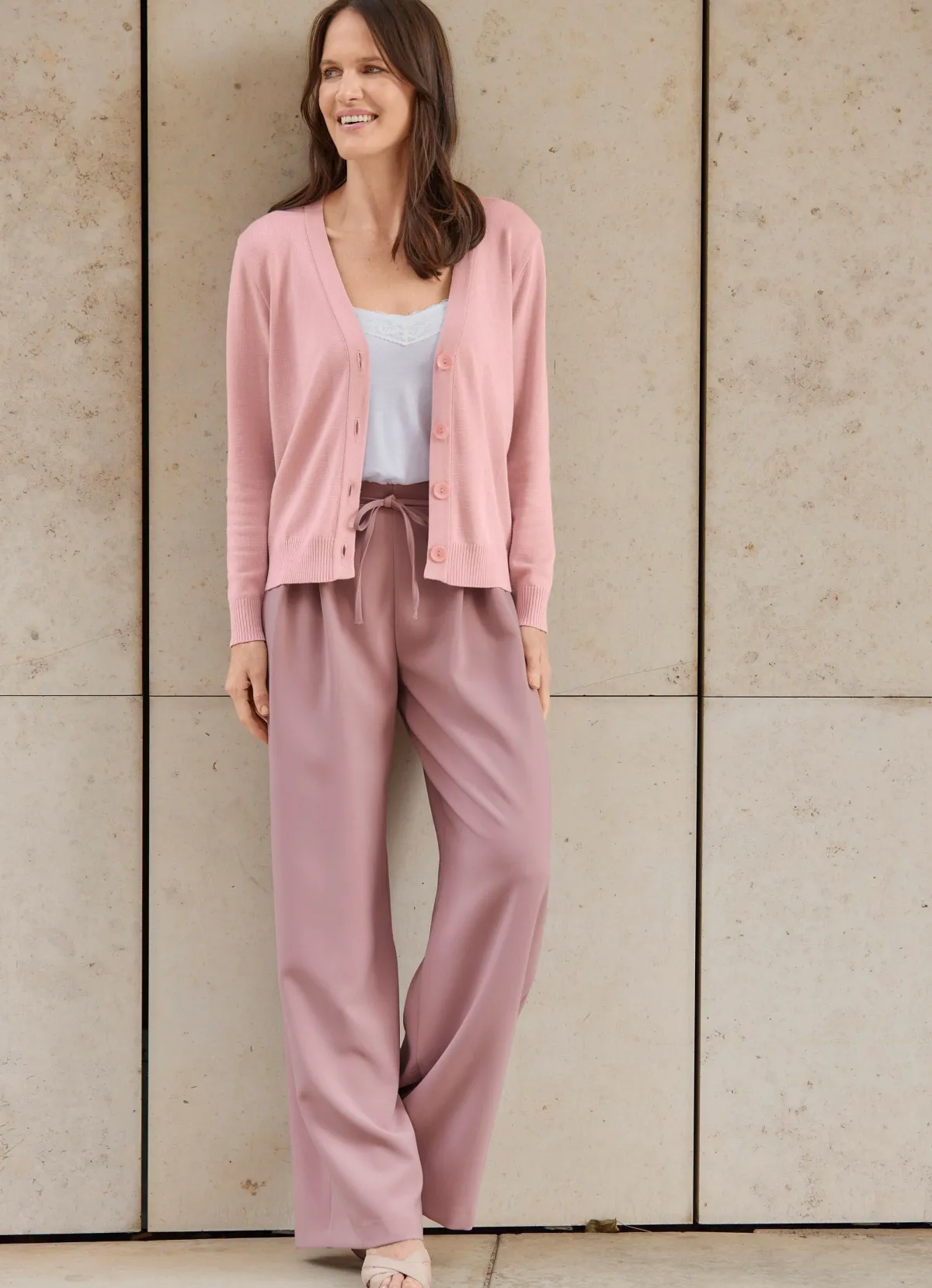 Sale Stilschmiede Strickjacke mit supersoftem Griff ALTROSA
