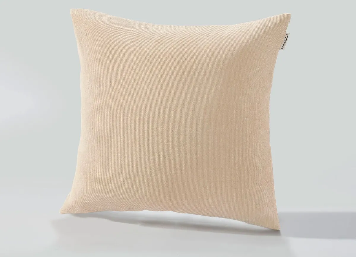 Clearance BADER Stuhlkissen und Kissenbezug in Feincord CREME