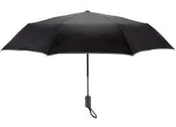 Hot BADER Sturm-Taschenregenschirm SCHWARZ