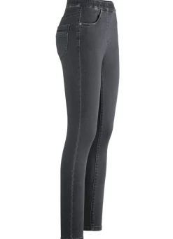 Sale BADER Super softe Jegging-Jeans ANTHRAZIT