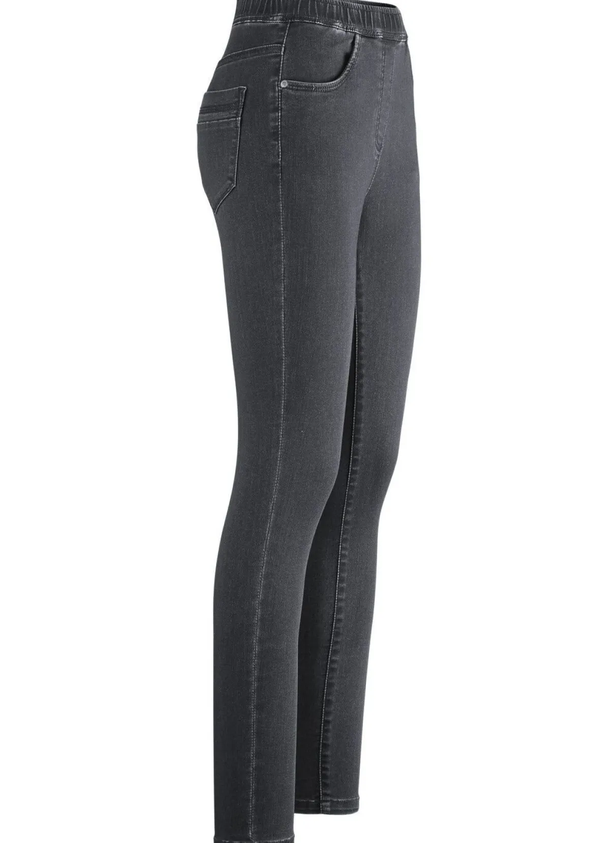 Sale BADER Super softe Jegging-Jeans ANTHRAZIT