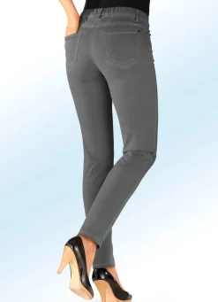 Best ASCARI Superbequeme, edle Hose GRAU