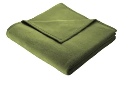 Online BORBO Supersofte Schlafdecke von aus reiner Baumwolle OLIV