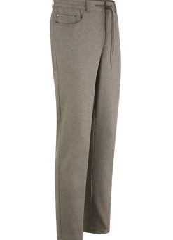 BADER Superstretch-Hose mit Gummibund in 3 Farben SCHLAMM MELIERT