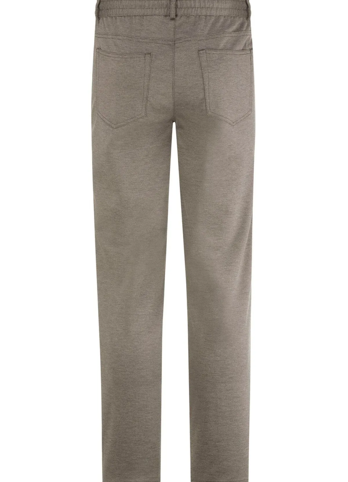 BADER Superstretch-Hose mit Gummibund in 3 Farben SCHLAMM MELIERT