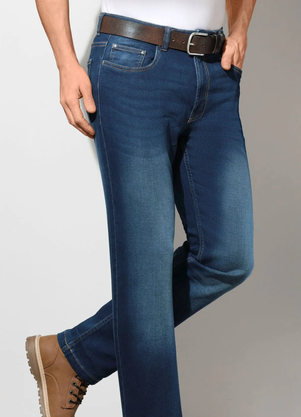 Online BADER Superstretch-Jeans in 2 Farben DUNKELJEANS