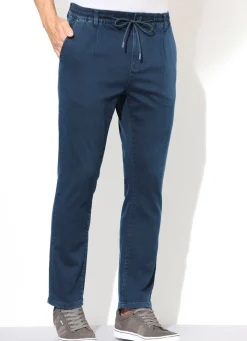 Online DANNECKER Superstretch-Jeans in 3 Farben JEANSBLAU