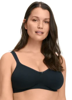 Outlet SUSA BH mit vorgeformten Cups SCHWARZ