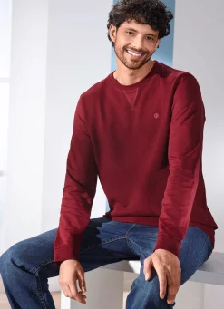 Discount BADER Sweatshirt in 3 Farben BORDEAUX