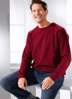 Online BADER Sweatshirt von „Milano Italy“ BORDEAUX