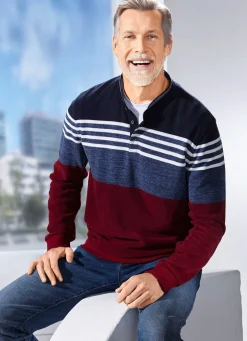 Sale MILANO ITALY Sweatshirt von „“ BORDEAUX-BLAU-MARINE