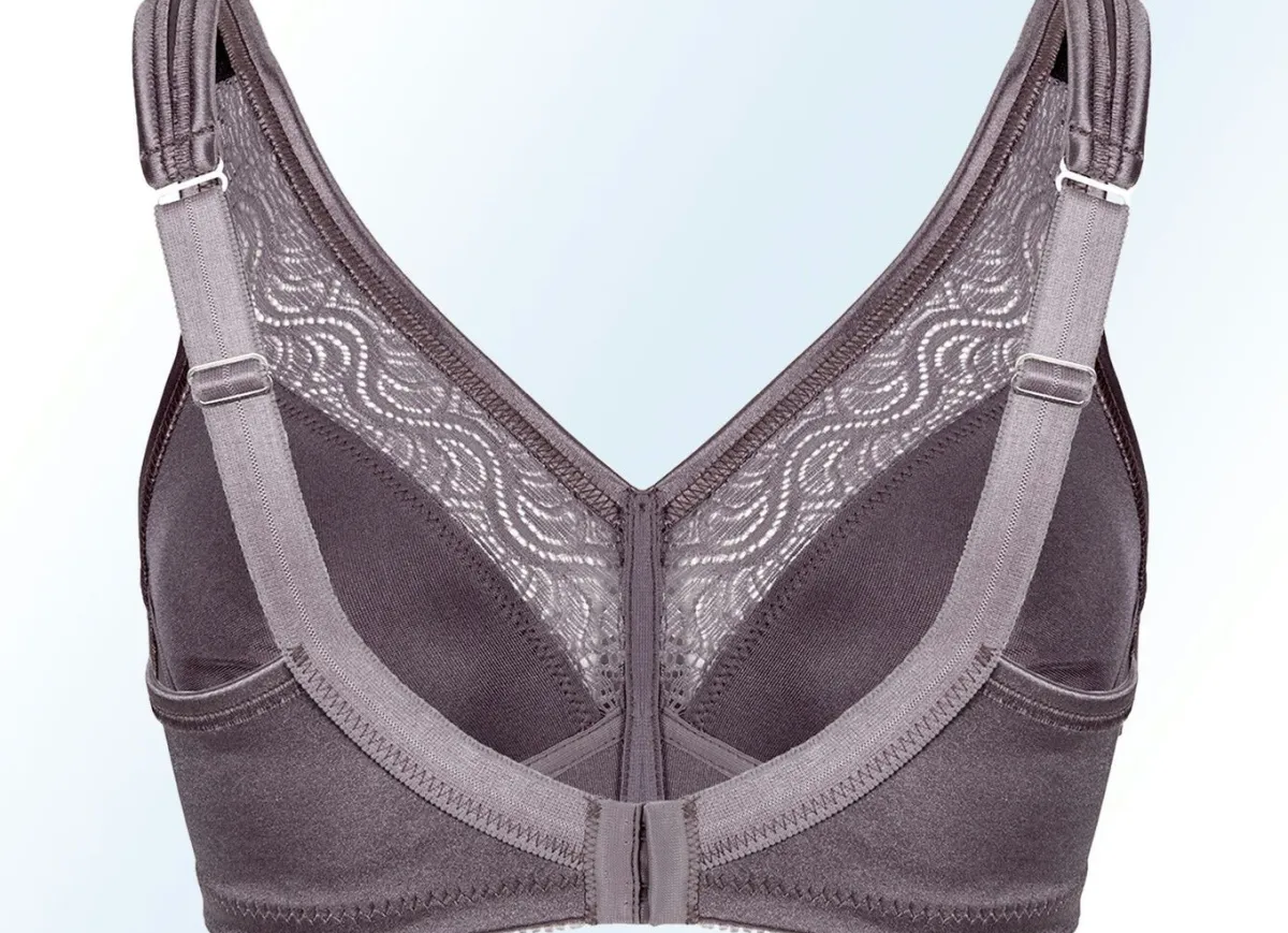 Outlet BADER Swegmark of Sweden Zweierpack BH mit Spitzeneinsätzen 1X SAND, 1X MAUVE