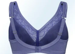 Outlet BADER Swegmark of Sweden Zweierpack BH mit Spitzeneinsätzen 1X BLEU, 1X WEISS