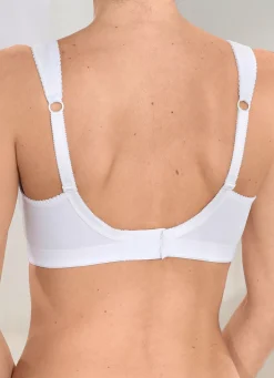 Hot SWEGMARK of Sweden-BH mit elastischer Spitze WEISS