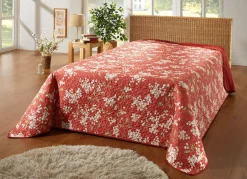 Sale BADER Tagesdecke mit einseitiger Wolkensteppung TERRA