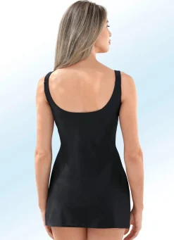 Hot BADER Tankini mit extra langem Oberteil SCHWARZ