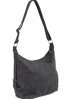 Clearance BADER Tasche aus weichem, dezent schattiertem Synthetik SCHWARZ