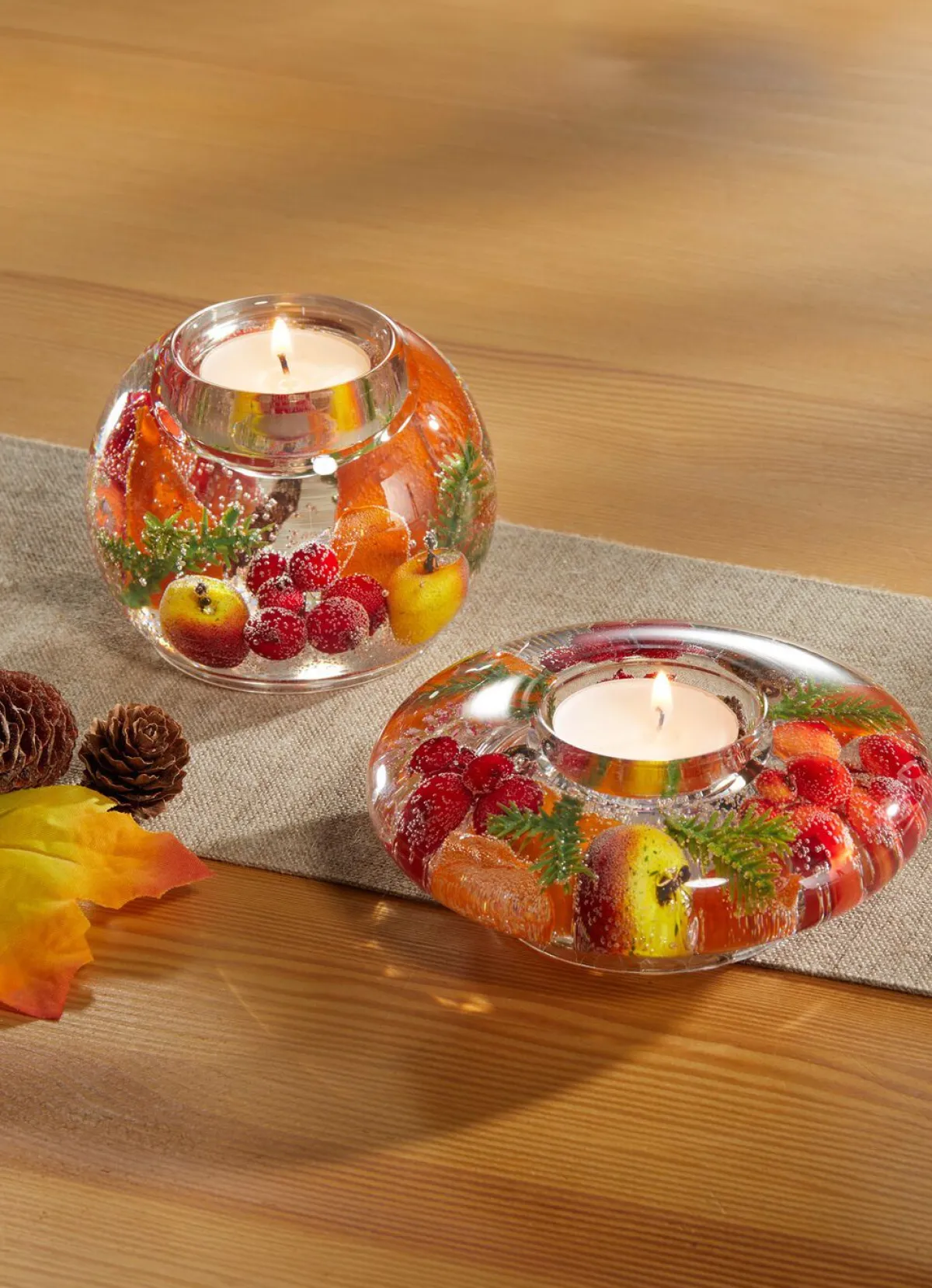 Best DREAMLIGHT Teelichthalter aus Glas BUNT