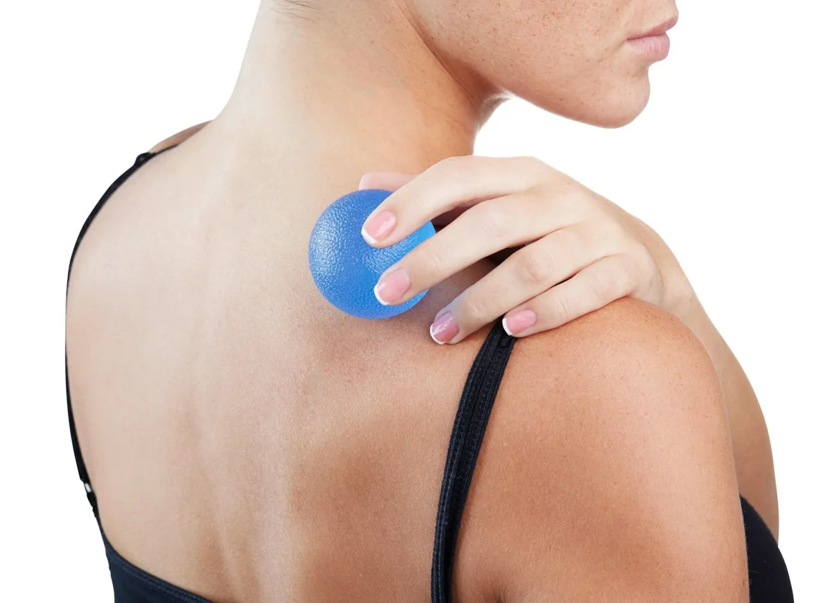 Online BADER Therapiebälle für die Hand, 3er Set blau-grün-orange