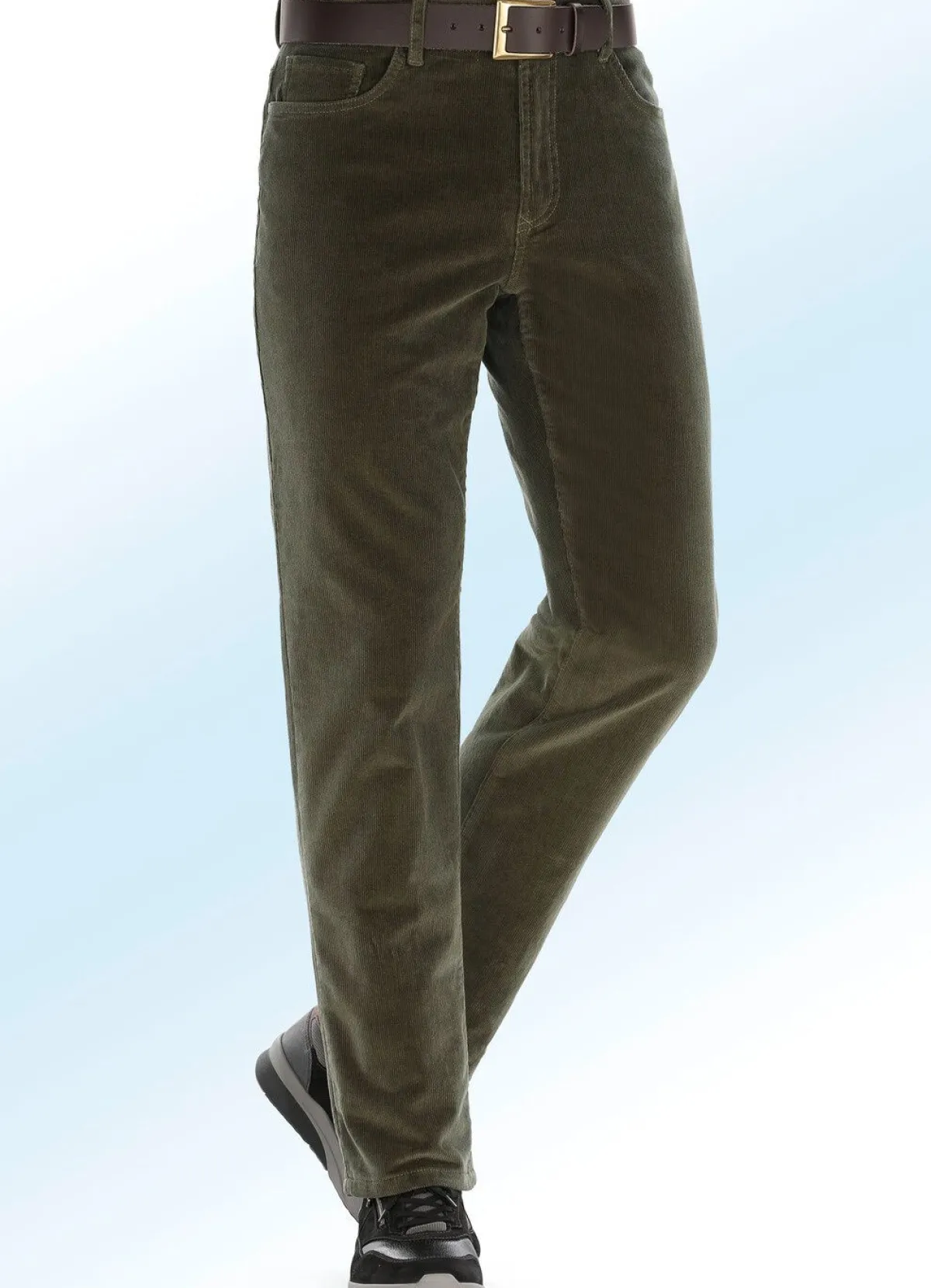 Clearance BADER Thermo-Cordhose in 3 Farben OLIV