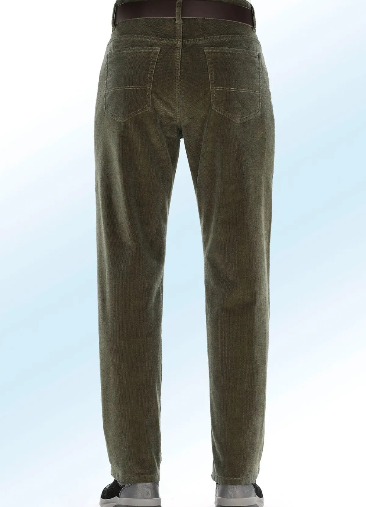 Clearance BADER Thermo-Cordhose in 3 Farben OLIV