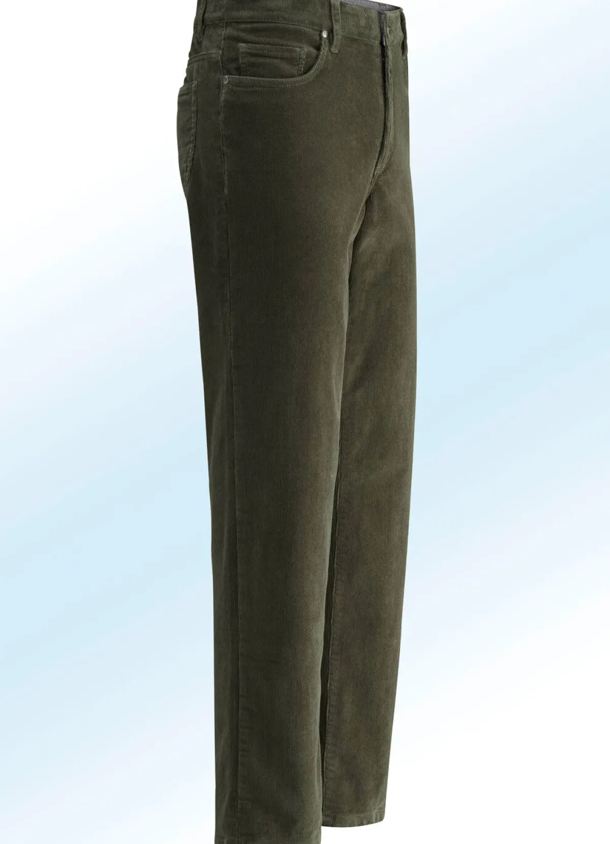 Clearance BADER Thermo-Cordhose in 3 Farben OLIV