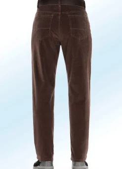 Sale BADER Thermo-Cordhose in 3 Farben DUNKELBRAUN