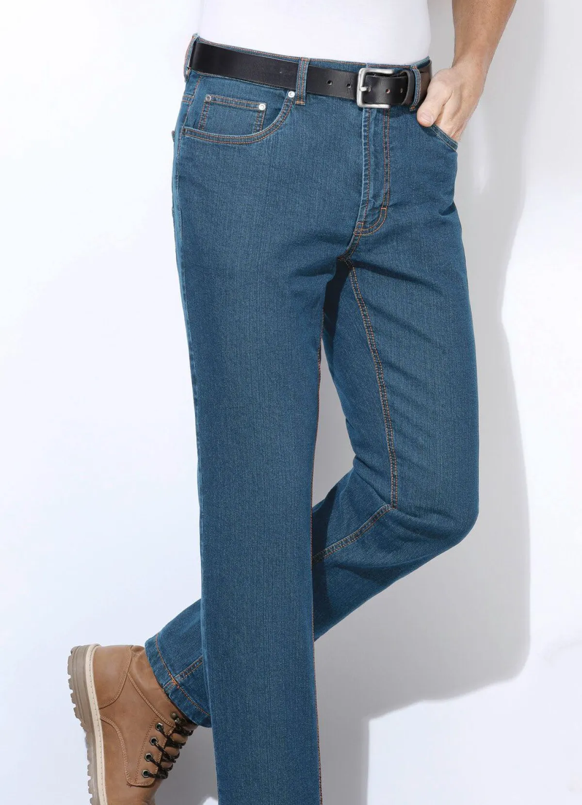 Online BADER Thermojeans in 3 Farben JEANSBLAU
