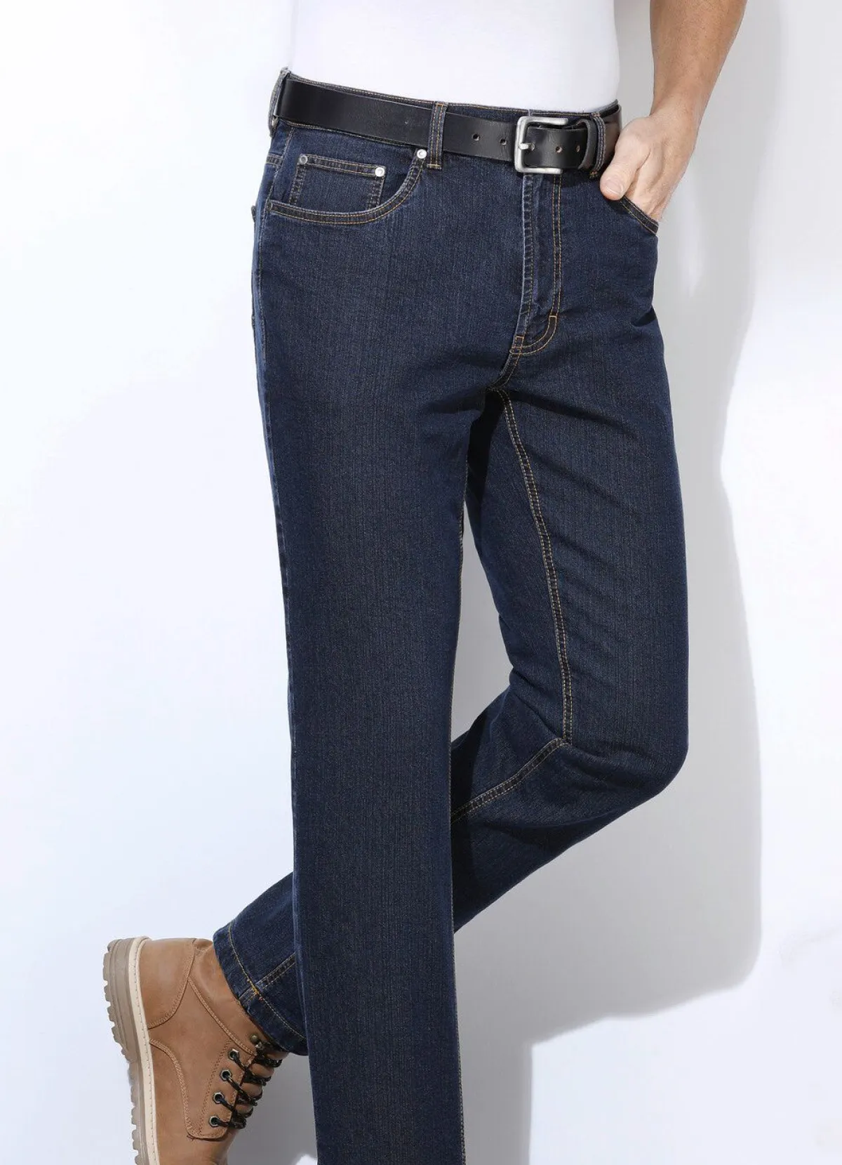 BADER Thermojeans in 3 Farben DUNKELJEANS