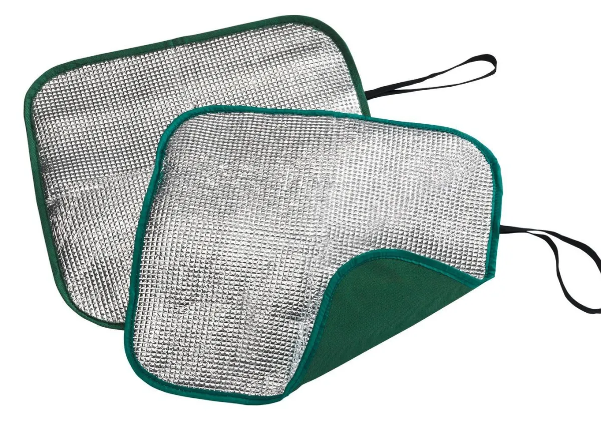 Sale BADER Thermo-Sitzkissen, 2er Set SILBER-GRÜN