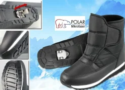 Hot BADER Thermo-Winterstiefel Schwarz