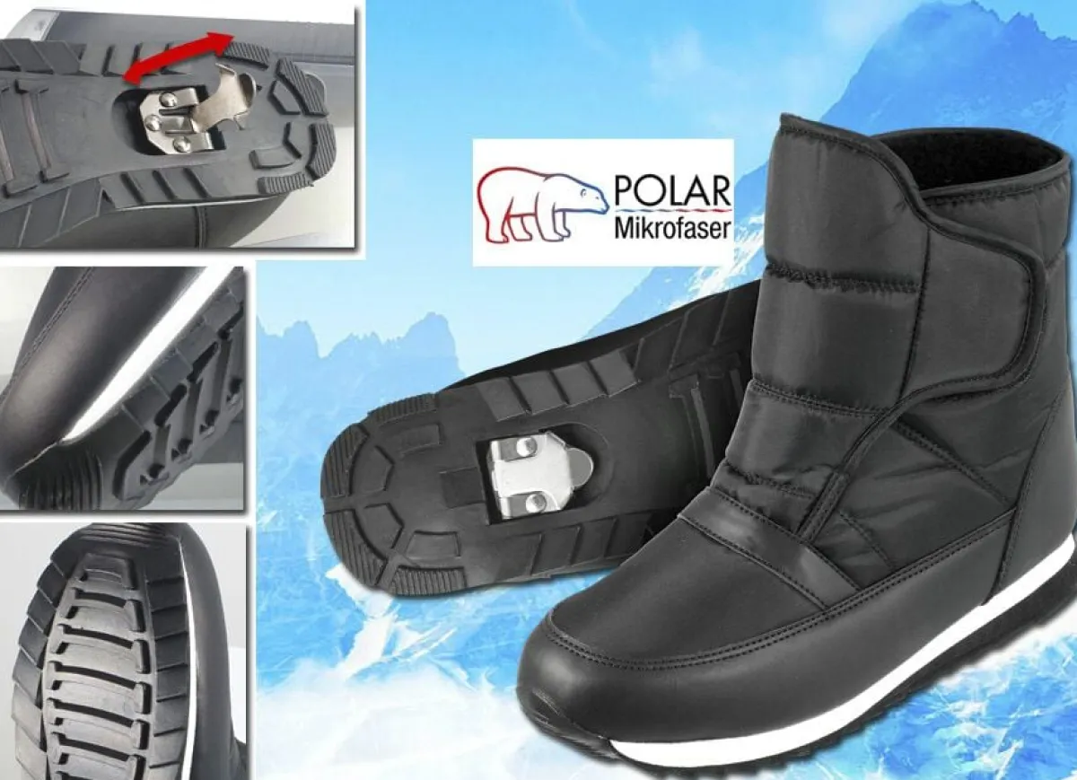 Hot BADER Thermo-Winterstiefel Schwarz