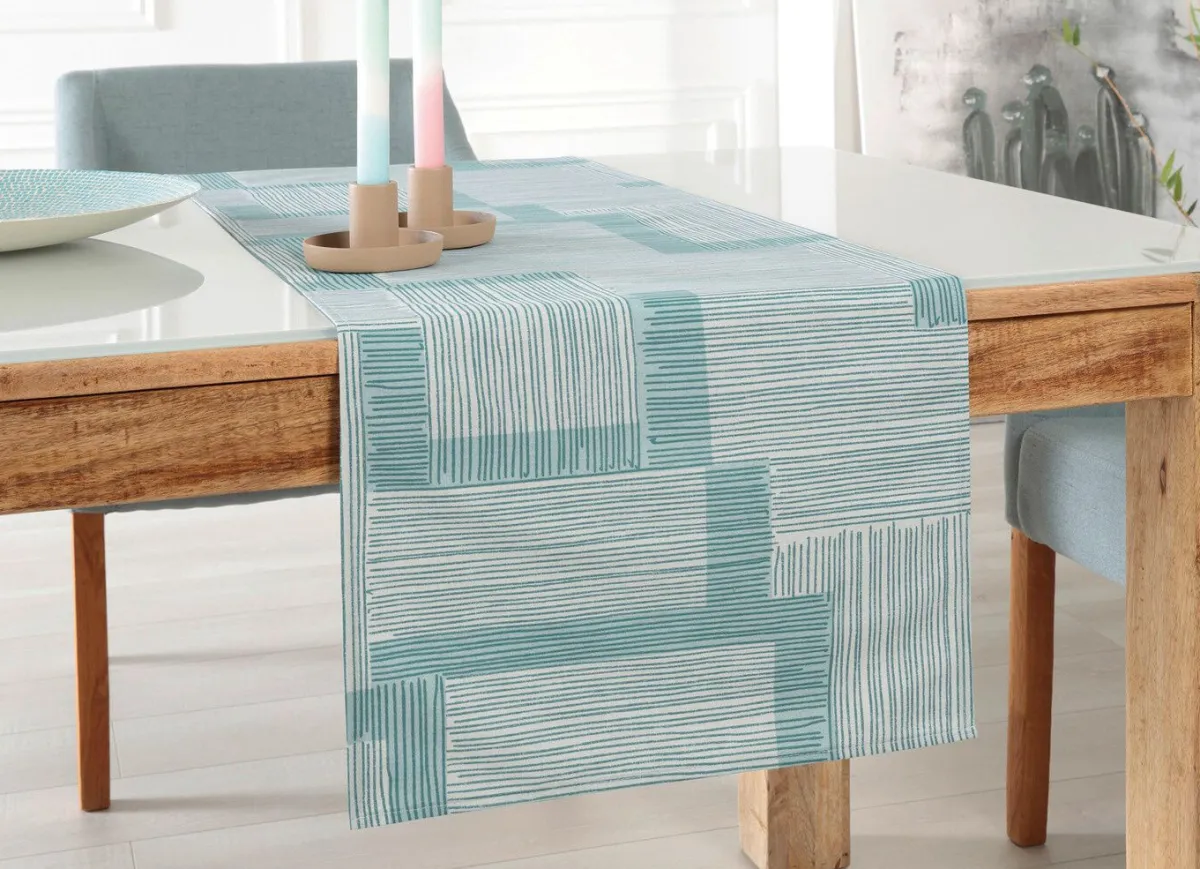 New BADER Tischdecke mit Fleckschutz-Ausrüstung AQUA
