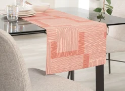 Best BADER Tischdecke mit Fleckschutz-Ausrüstung PFIRSICH