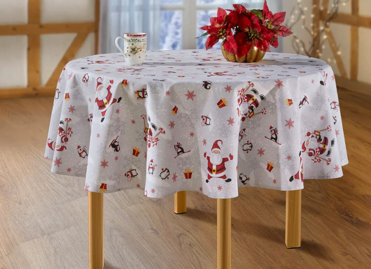 New BADER Tischdecke oder Kissenbezug aus 100% Baumwolle BUNT