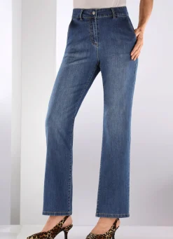 BADER Tragangenehme Jeans JEANSBLAU