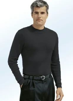 Discount BADER Tragangenehmes Shirt in 10 Farben SCHWARZ